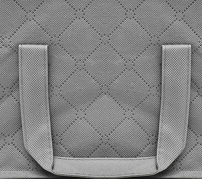 Blanket Quilt Large Storage Box Zipper Cover Window Folding Organizer Bedroom Shelf Wardrobe Cloth Toy Fabric Foldable Organizer