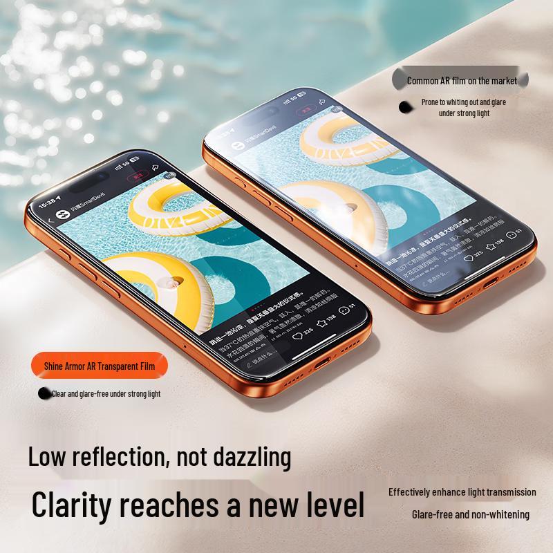 AR Anti-Glare Tempered Glass Screen Protector for iPhone