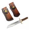 Draagbare Opvouwmes Opbergschede Etuis met Riemlus Leer Holsters Riem Zakmeshouder Duurzaam