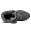 Womens Warm Plus Velvet High Top Snow Boots Non Slip Mountaineering Skiing Outdoor Casual Flat Boots