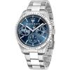 Competizione Blue Metal Silver Gents Quartz Watch R8853100013