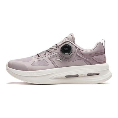 Comfortable Round Toe Shock Absorbing Non-Slip Low-Top Lifestyle Shoes Women Sneakers Purple 122417711-5