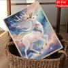 Animal 5D Pearl Painting Celestial Deer Handmade DIY Home Office Desktop Decoration Painting Threedimensional Luxury Sparkle Art