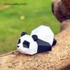 ORIGAMIPLANET Zestaw do tworzenia modeli 3D z papieru origami Panda Zabawa DIY Model zwierzęcia Panda 3D do ręcznego wykonania dla nastolatków Łatwa Figurka zwierzęcia Rzeźba Zestaw prezentowy dla