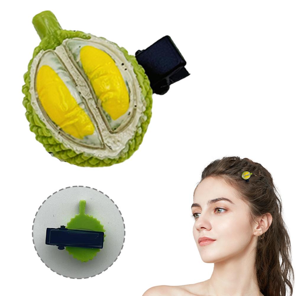 

Новая имитация тропических фруктов заколка для волос 3D заколка для волос дуриан еда фото реквизит имитация дуриана Hai W1U8 1pc-One size