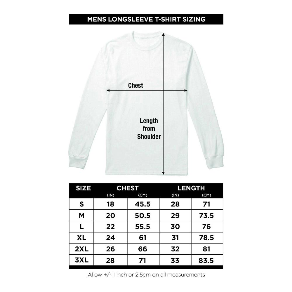 Steven Rhodes Unisex Adult Off In Fantasy Land Long-Sleeved T-Shirt
