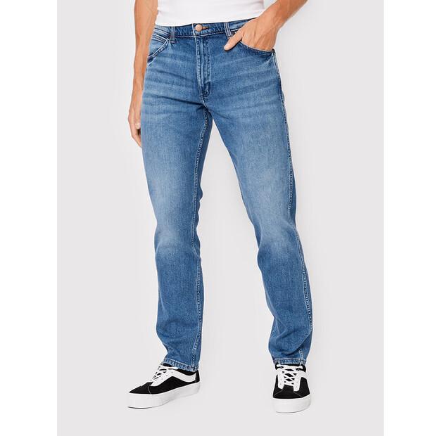

Джинсы Wrangler Greensboro W15QJX21Y 112322662 синий Regular Fit 34/34