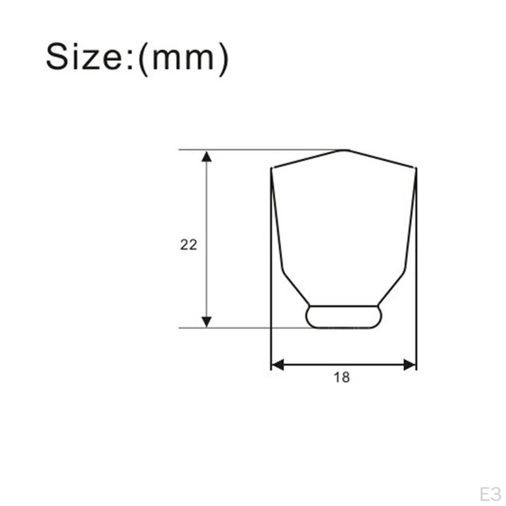 6Pcs/Set Tuning Key Peg Knobs Caps for Electric/Acoustic Guitars Replacement Parts