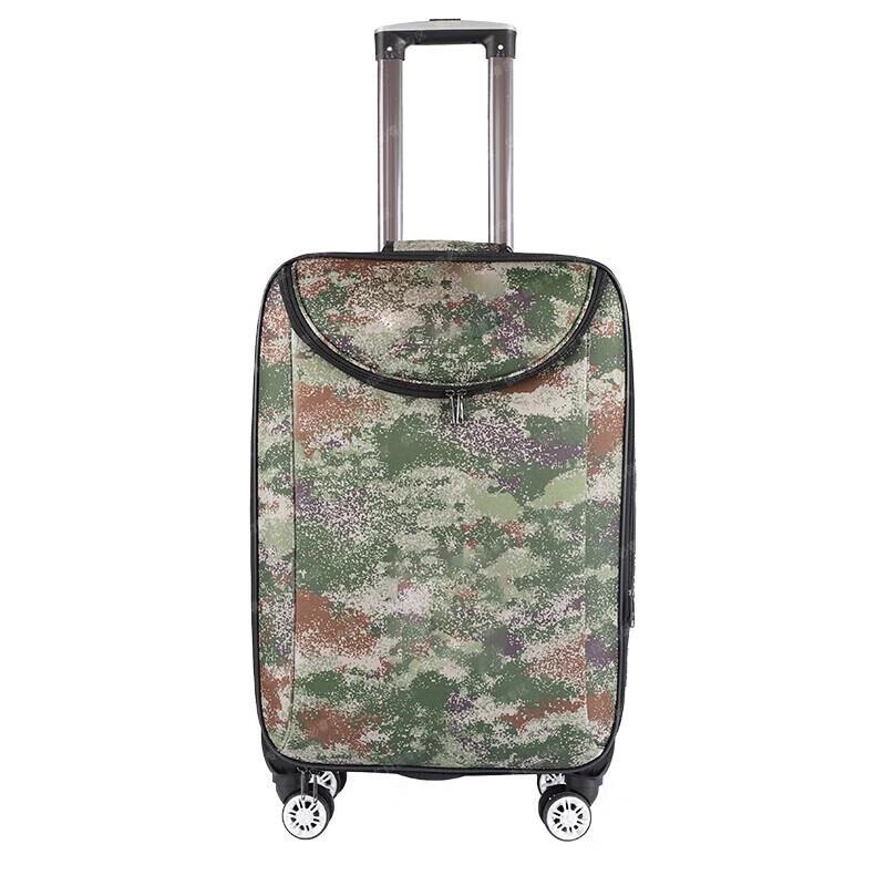 Houba Military Oxford Camouflage Luggage Trolley