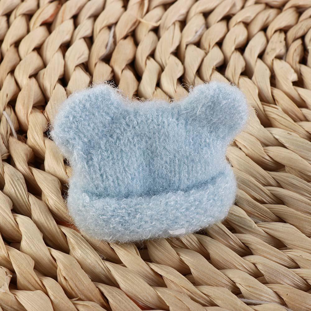 Knitted Mini Knitted Hats Mini Knitted Finger Cap DIY Doll Decorative Cap  Kids Girls Toys