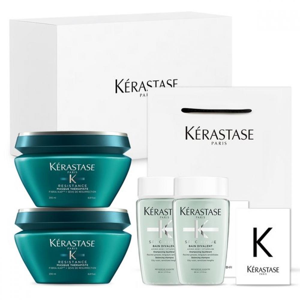 K Rastase Duo Set Therapiste Hair masK 200ml Single option