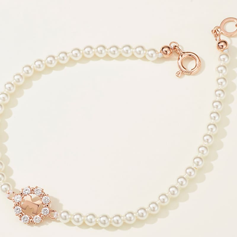 METROCITY SCHMUCK M Basic Sterling Silber Rose Armband A231SB9201RPH