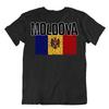 Flagge T-Shirt Moldau Mode Länder Souvenir Geschenk T-Shirt Stolz Logo