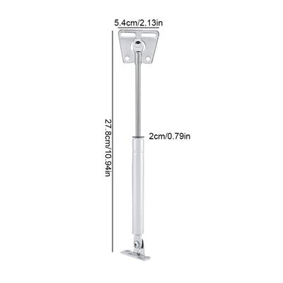 Door Lift Pneumatic Support Hydraulic Gas Spring Stay For Kitchen Soft Cabinet Hinge Sliver
