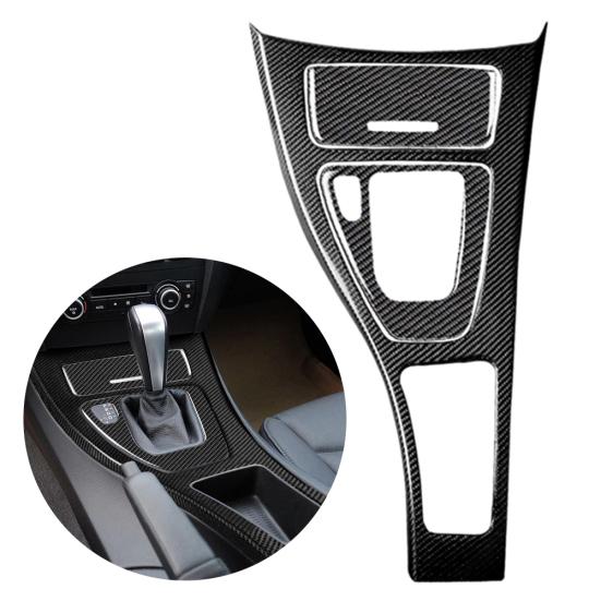 

3 шт./компл. рама панели управления из углеродного волокна для BMW 3 серии E90 E92 E93