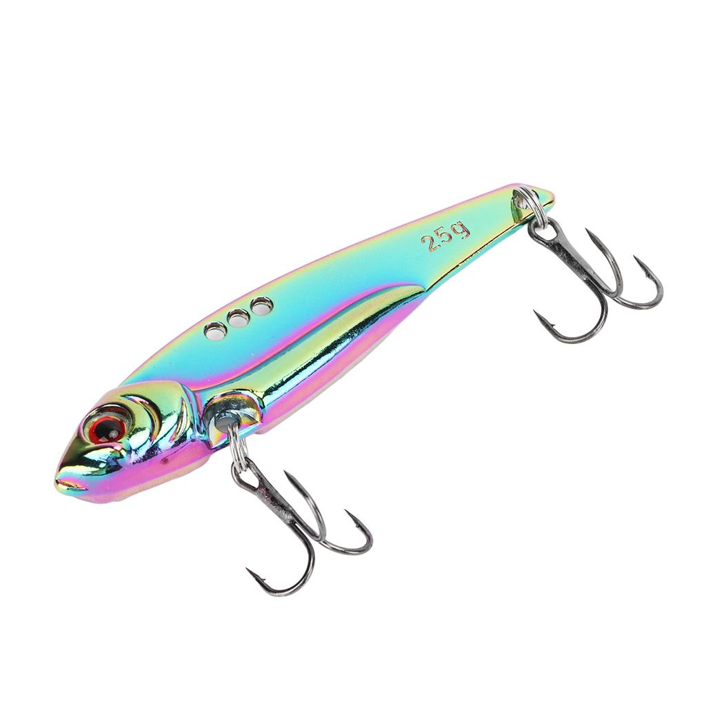 25g Blade Bait Fishing Lure Metal Vib Blade Lure Artificial Blade Swimbait Fishing Lures for Freshwater
