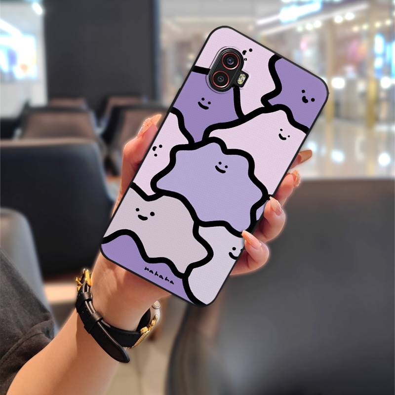 Phone Pouch Fashion Design Phone Case For Samsung Galaxy Xcover6 Pro/SM-G736U/B Anti-knock Shockproof Silicone TPU Cute