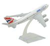 TANG DYNASTY 1/400 16cm British Airways Boeing B747 Alloy Airplane Model Toy
