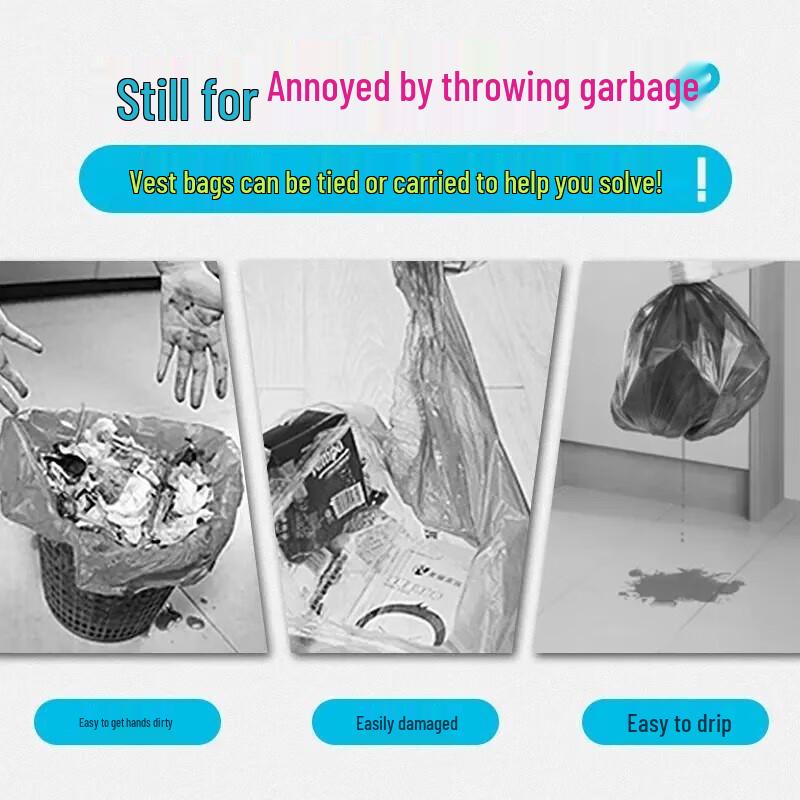 Miaojie Vest-Style Garbage Bags