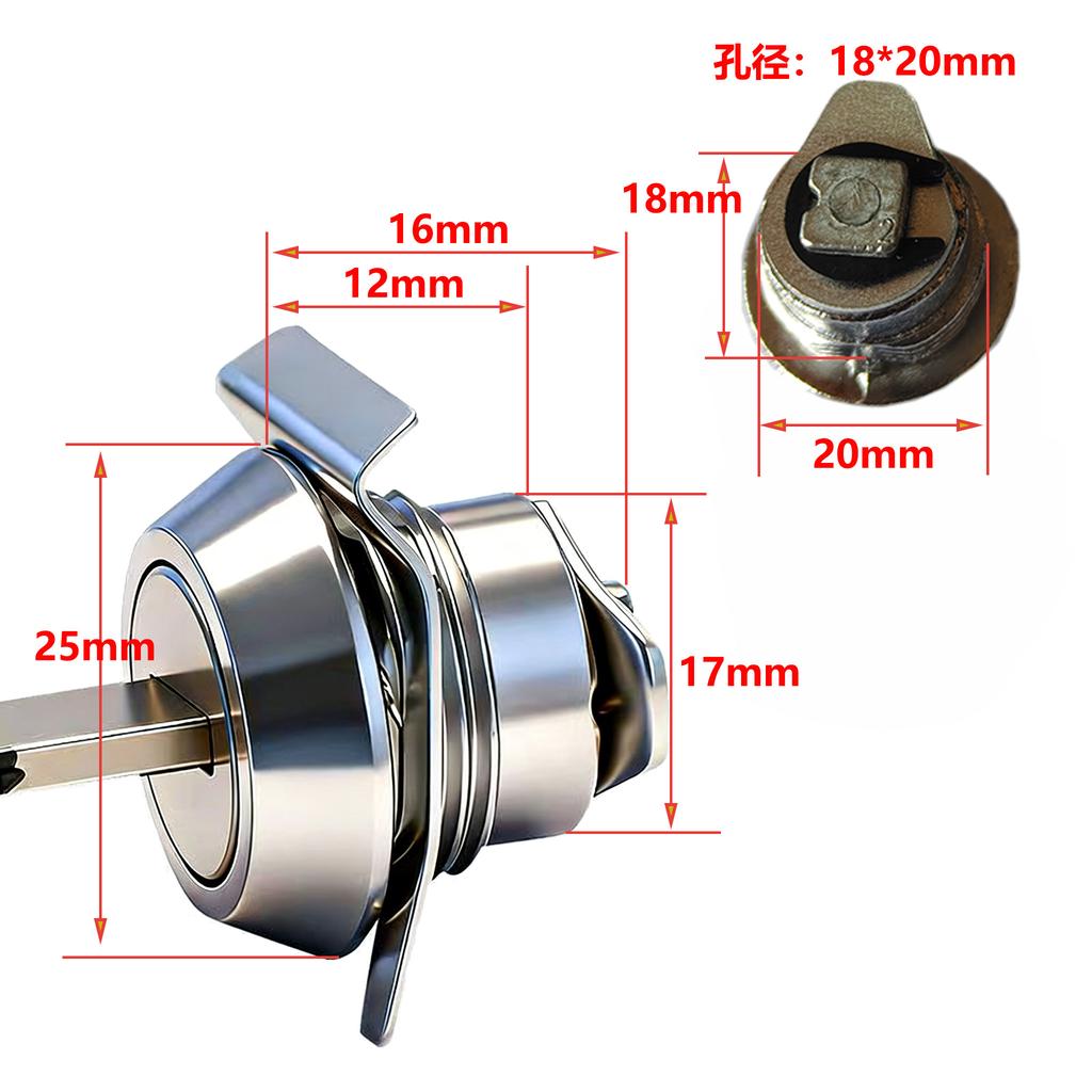 Hot Sale 1 Set Cylinder Core Plug And Keys Motorcycle Top Box Lock For 25L 32L 36L 40L 45L 50L 55L 60L 65L 80L 85L 100L Top Case