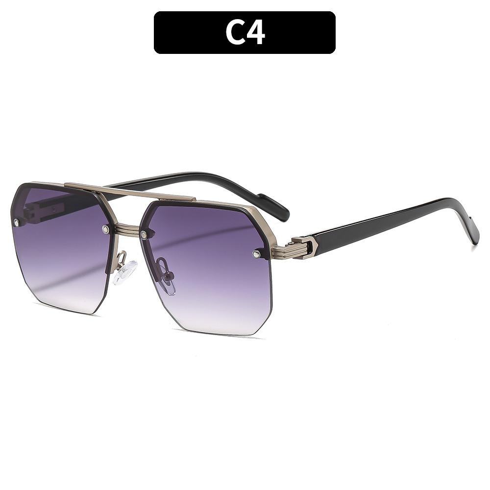 Women's Sunglasses, Double-beam Square Men's and Women's Outdoor Sunglasses.