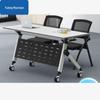 Yulongshan Mobile Folding Training Desk and Chair Set