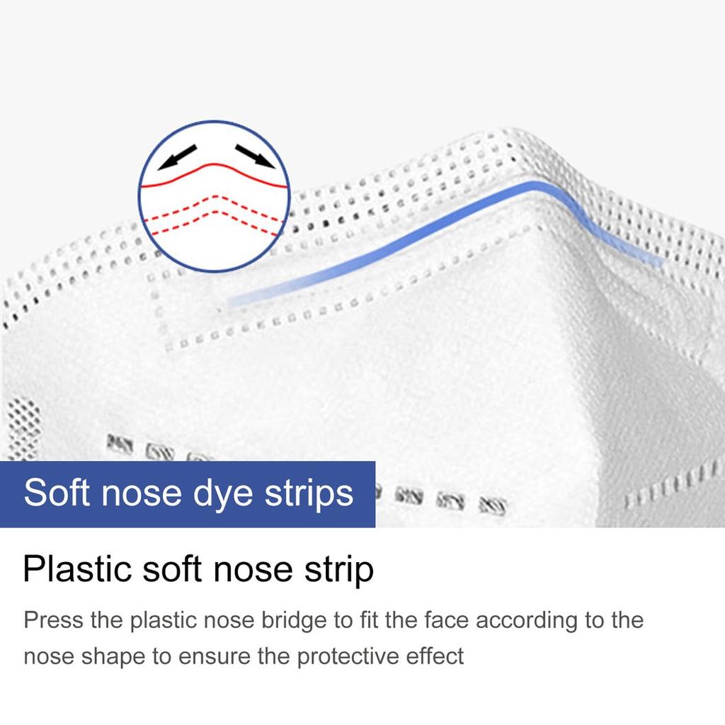 Buy LYX 5Pcs KN95 Face Mask Respirator Mask 5layer Filter Protective