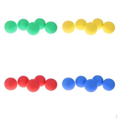 20 Stück bunte weiche Fußbälle für drinnen/draußen, Schaumstoffbälle für Kinder, Jungen und Mädchen