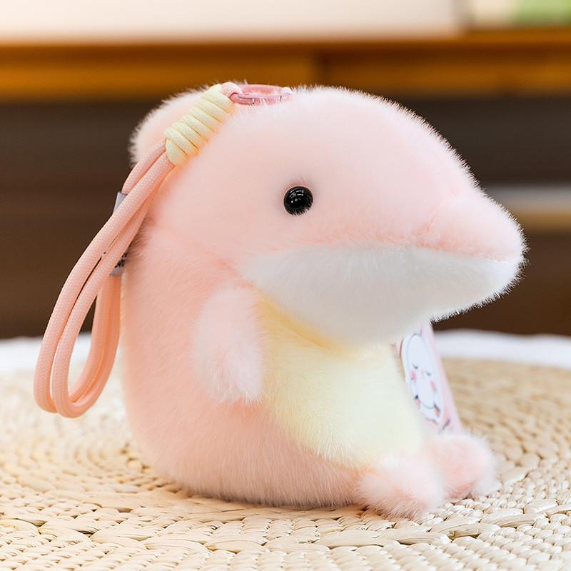 Marine Animal Plush Toy Whale Shark Keychain With Soft Pp Cotton For Kids And Teens