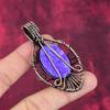 Tree Of Life Charoite Pendant Handmade Jewelry Copper Wire Wrap Gemstone Pendant