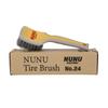 POML Nunu Factory NUNU Tire Make Tire Cleaning Made with a Full Rubber Construction for Peace of Damage Your Tires or Wheels More Than Rubber Brush