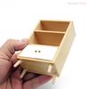1Pcs Miniature Display Cabinet 1:12 Dollhouse Restaurant Bookshelf Furniture Decor Accessories