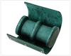 Green Submariner Leather Watch Box: Dustproof, Portable Protection for 1-3 Watches