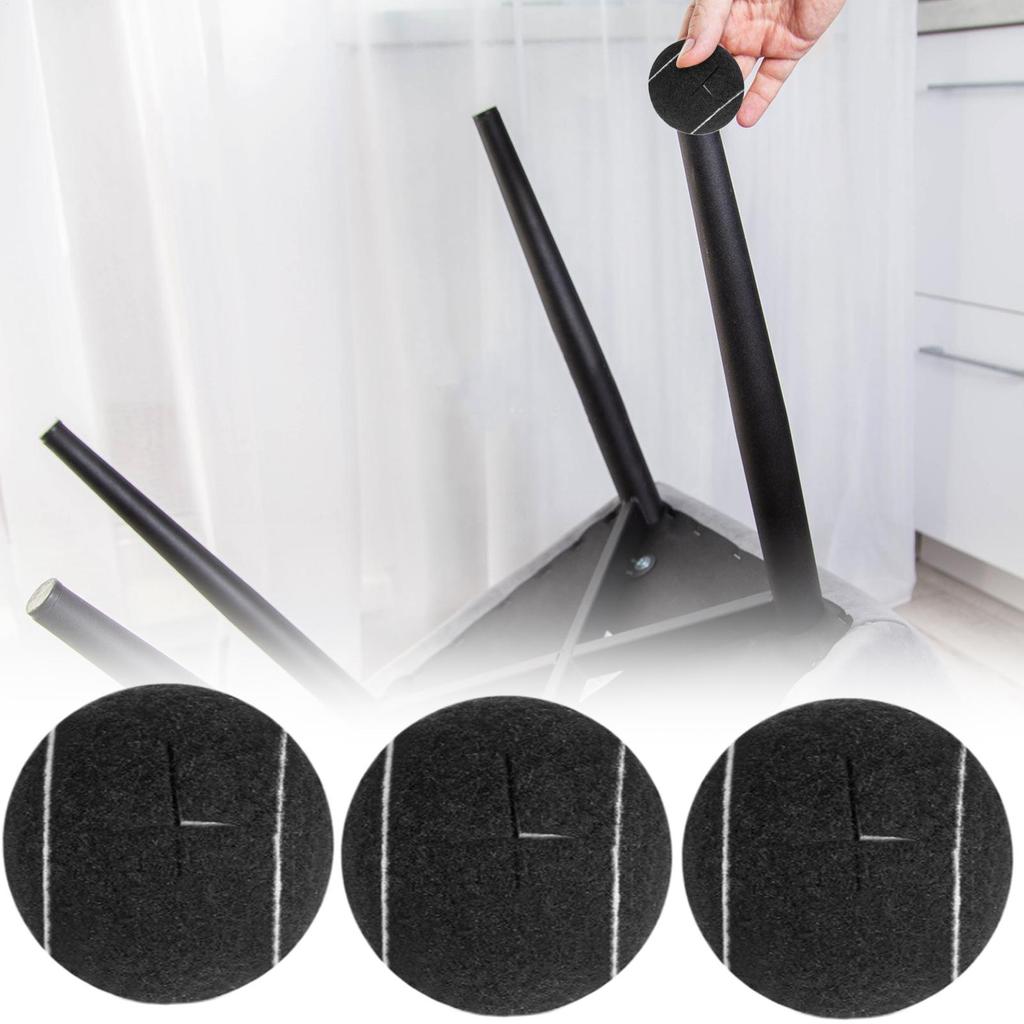 Tennis Ball Floor Protector Furniture Legs Glide Coverings For Floor Protection Silent Anti Slip Rubber Glide Coverings For