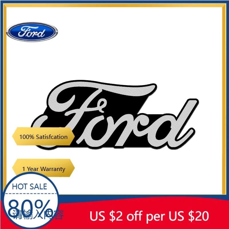 

Car Sticker 2026 For Ford 4PCS Car Audio Decorate 3D Aluminum Badge Emblem Sticker For Ford Fiesta EcoSport ESCORT focus 1 focus