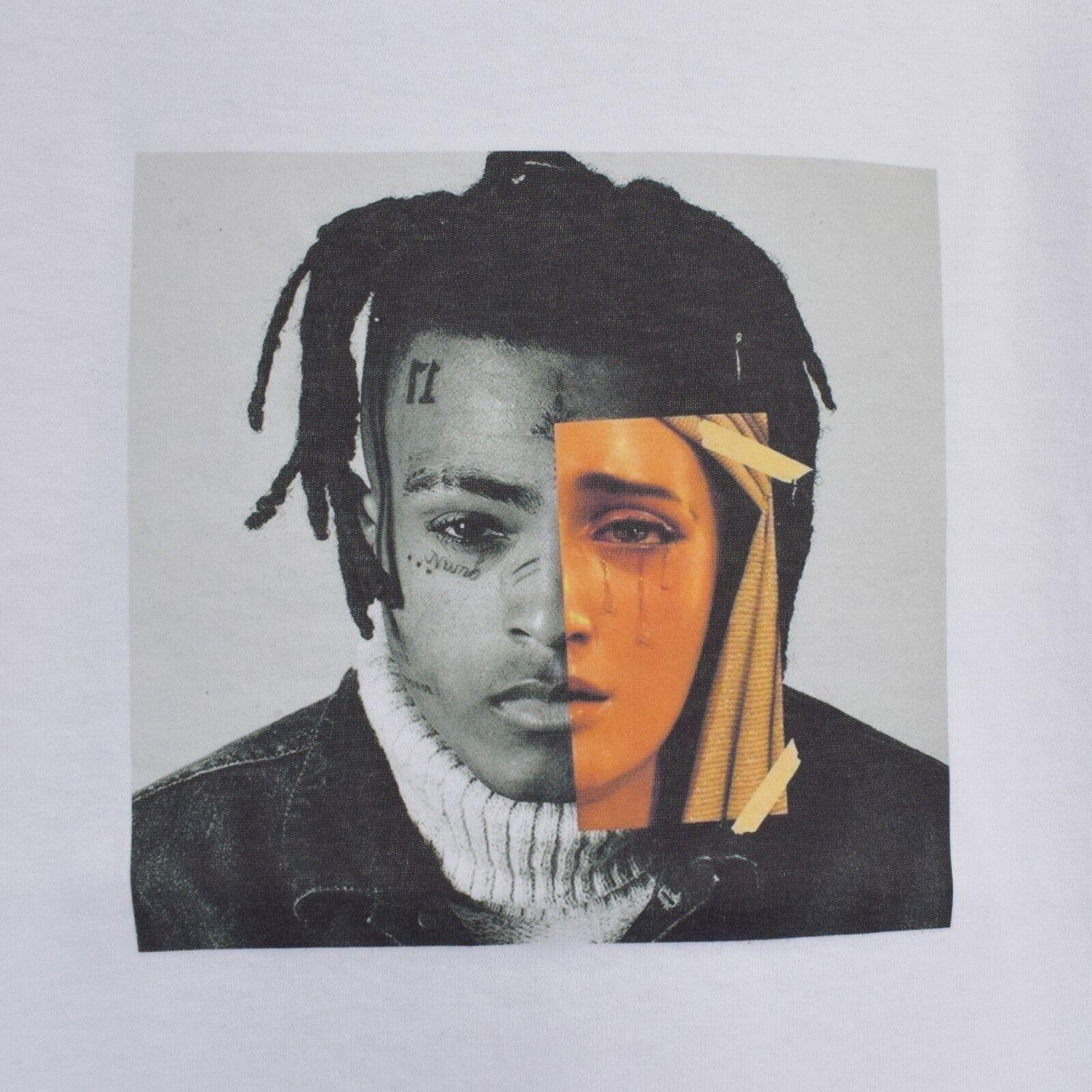 Горячая Музыка XXXTentacion унисекс Подарок фанатам S-4XL Белая Футболка A243 XXXXL