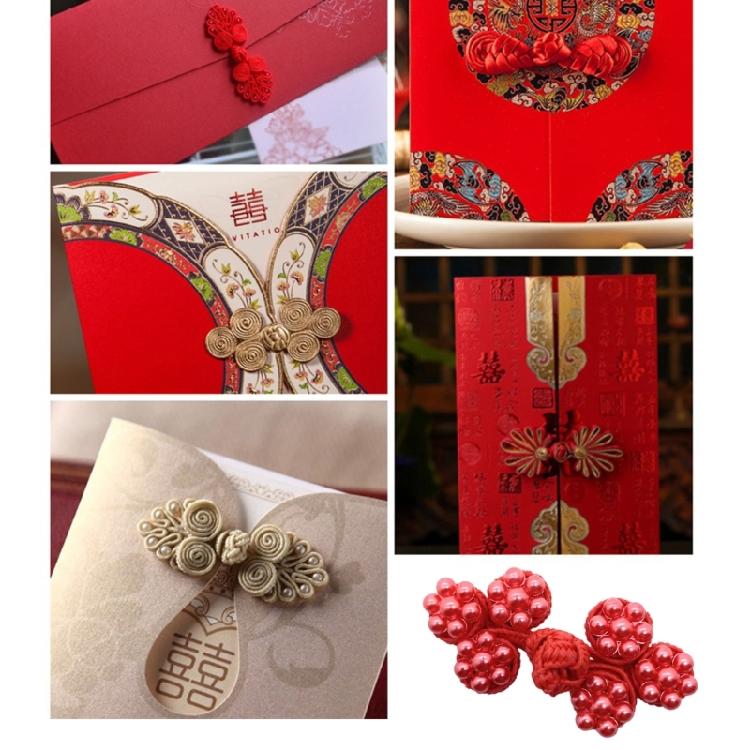 Chinese Cheongsam Buckle Traditional Knot Fastener Chinese Knot Buttons DIY Tool