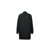 Converse Coats Women's Black Baseball Collar Moderate Straight Fit 10019431-A01