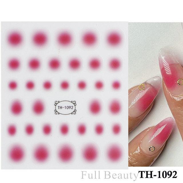 Nail Art Sticker Diablo Series European And American Halloween Laser Spider Scorpion Thin Fortitude Back Glue Nail Sticker