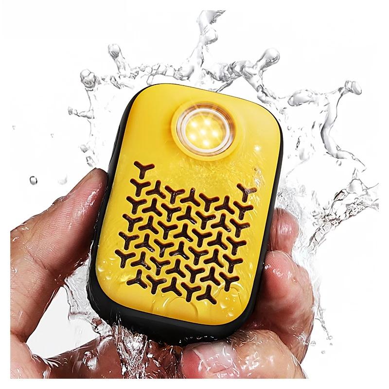 Wearable Bluetooth Speakers,IP67 Waterproof,Clip-On Portable Small Personal Speaker/Clean Sound/Stereo Pair/Wireless 5.4