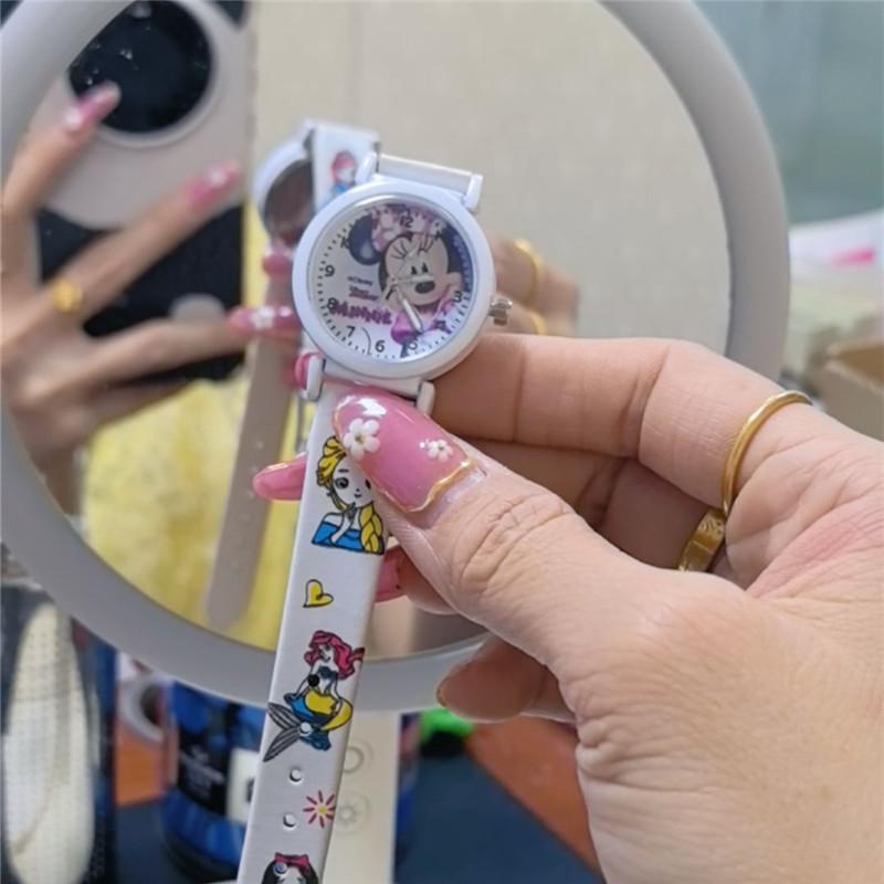 Cute Kt Cat Children'S Cartoon Watch High Value Boys And Girls 3-16 Years Old Primary And Secondary School Students Simple