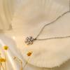 Accessories Fashion 18K Gold Small Snowflake Titanium Steel Necklace Does Not Fade Xiaoxiangfeng Clavicle Chain Advanced Sense
