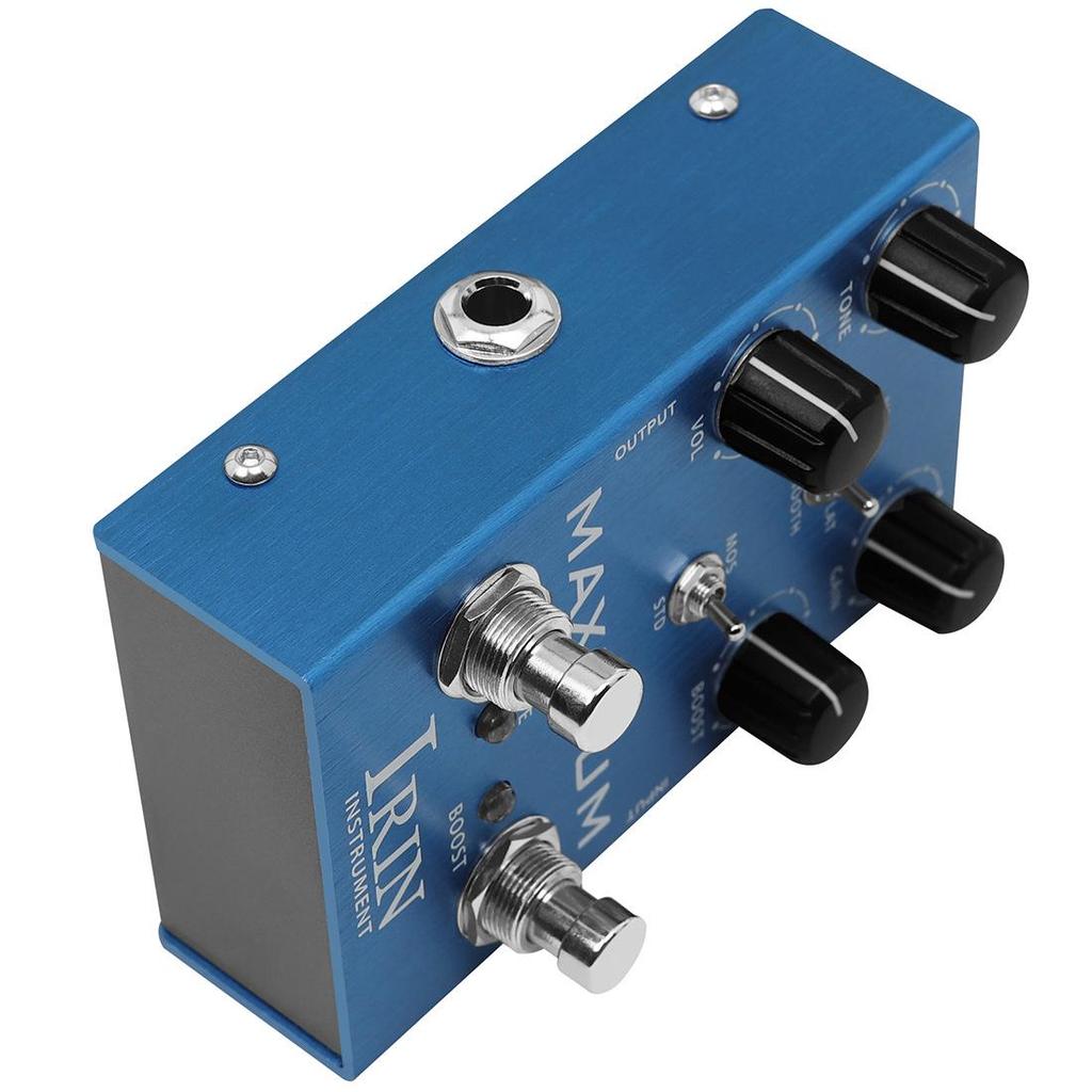 IRIN Guitar Effects Pedal: Amplifier Simulation, Distortion, Overdrive, Ten-Band EQ, Equalizer.
