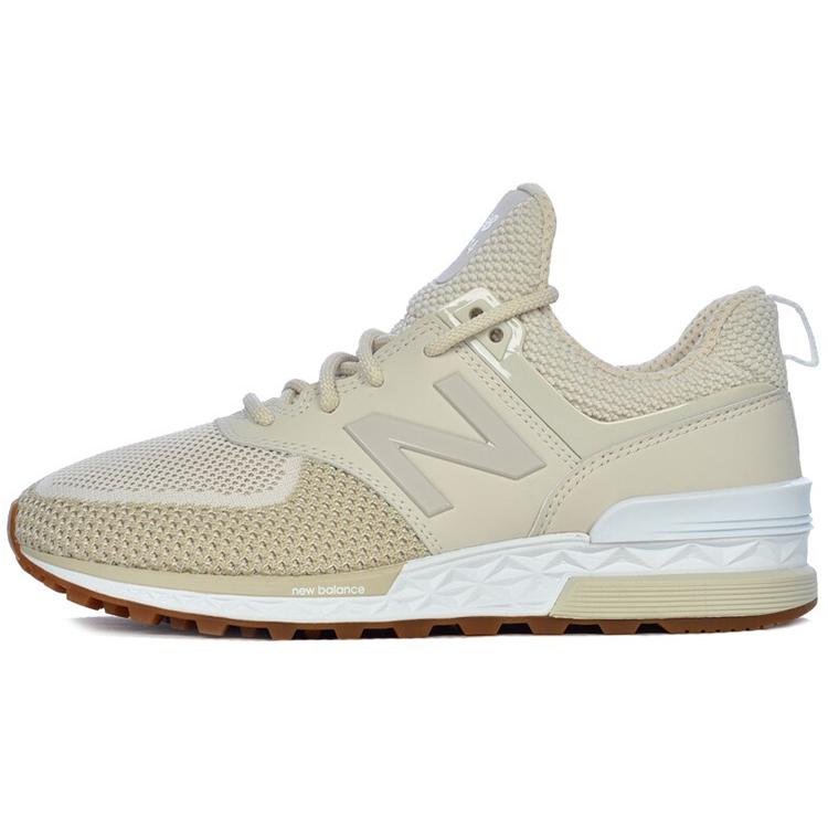 

New Balance Nb 574 Sport Sports Casual Shoes Cream Y White Women s WS574WA 35