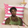 DDrews Starkey Singer Cushion Cover Silky Short Plush Invisible Zipper Dustproof Sofa Pillow Case For Home Decor