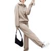 Women's Plus Size Loose Tracksuit - 2025 Autumn/Winter Fashion Sweatshirt Two-Piece Set