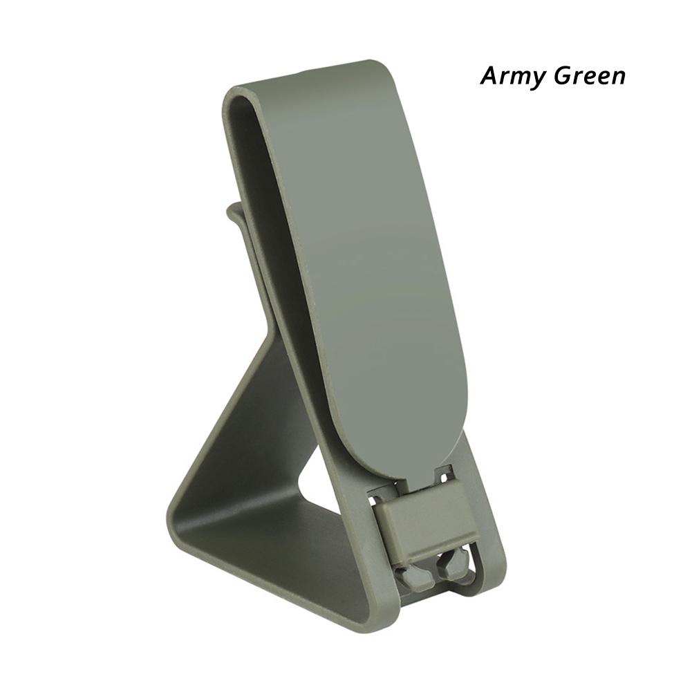MOLLE Tactical Waist Hanging Buckle Multi-purpose Wear Belt CS Tactical Headset Holder Waist Key Storage Tool Hanging Buckle