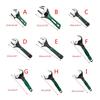 Adjustable Wrench Spanners Quality Carbon Steel, Rust Resistant Easy to Carry Suitable for Mechanics, DIY Enthusiasts