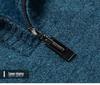 Men's Middle-Aged Casual Zipper Stand Collar Thickened Plus Velvet Base Layer Sweater - 2025 Autumn/Winter Collection