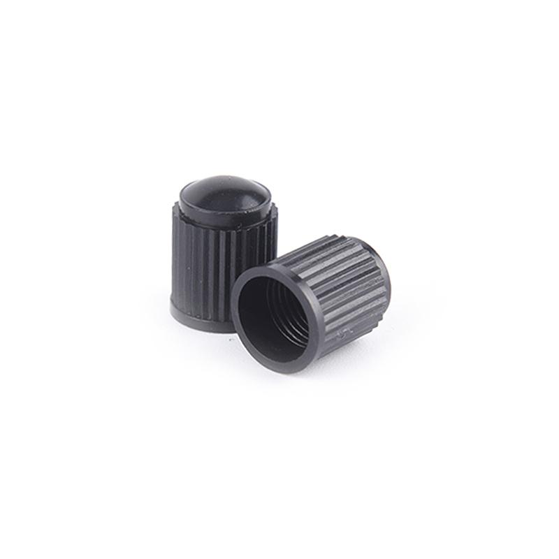 100Pcs/Lot Black Plastic Dust Valve Caps Bike Car Wheel Tyre Air Valve Stem Caps